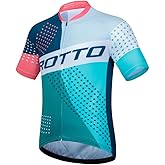 ROTTO Mens Cycling Jersey Short Sleeve Bike Shirt Racing Series