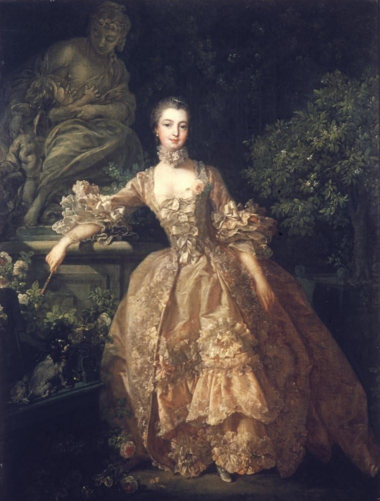Amazon Com Madame De Pompadour N 1721 1764 Ne Jeanne Antoinette Poisson Oil On Canvas 1759 By Fran Ois Boucher Poster Print By 24 X 36 Posters Prints