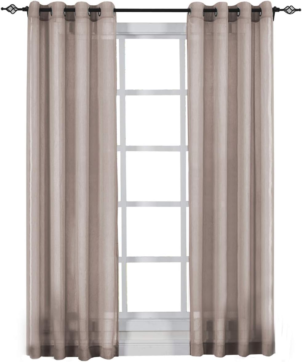 Amazon Com Solid Abri Grommet 100 Inch Wide By 96 Inch Long Set