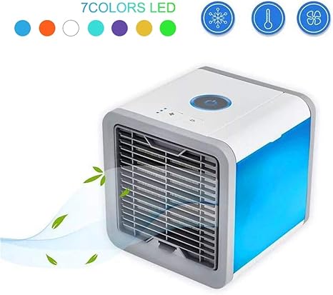 PHTW Air Cooler Portable 7 Colors LED 