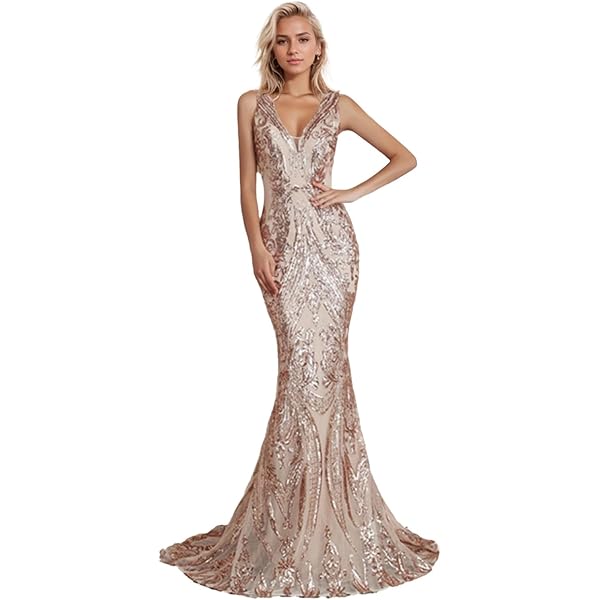 rose gold birthday dress plus size Vintage Carolyne Roehm Old Hollywood Golden Brocade Dress – Recess main image 1