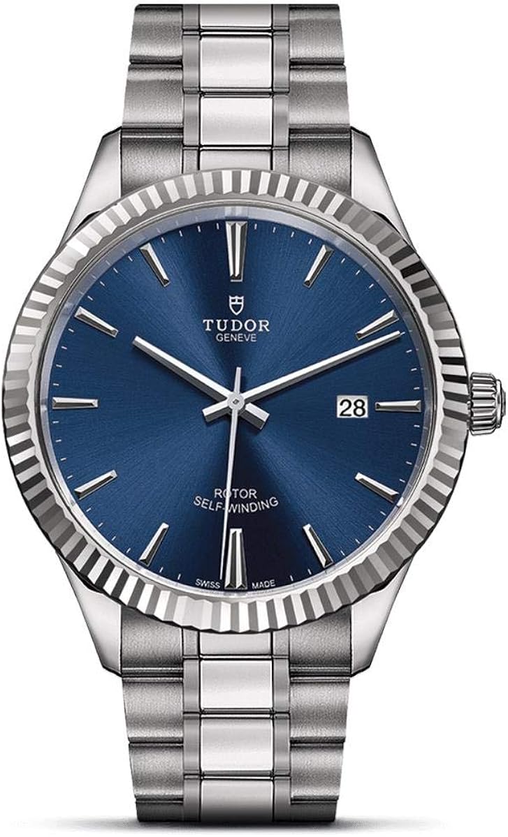 tudor style blue dial