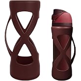 BKBY Silicone Boot with Handle Compatible with Owala 24 oz Water Bottle | Full Protective, Release Hand, Anti-Scratch, Reduce Dent, All-round Wrap, Comfortable Grip, Lightweight, Easy Install