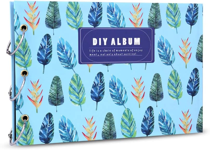 LPZMPZ Fotoalbum 30x21 Cm | 80 Seiten | Selbstgestalten