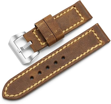 istrap 24 mm assolutamente Correa de Piel de Vacuno Panerai ...
