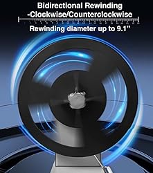 Auto-sync Thermal Label Rewinder, Vorole Stepless