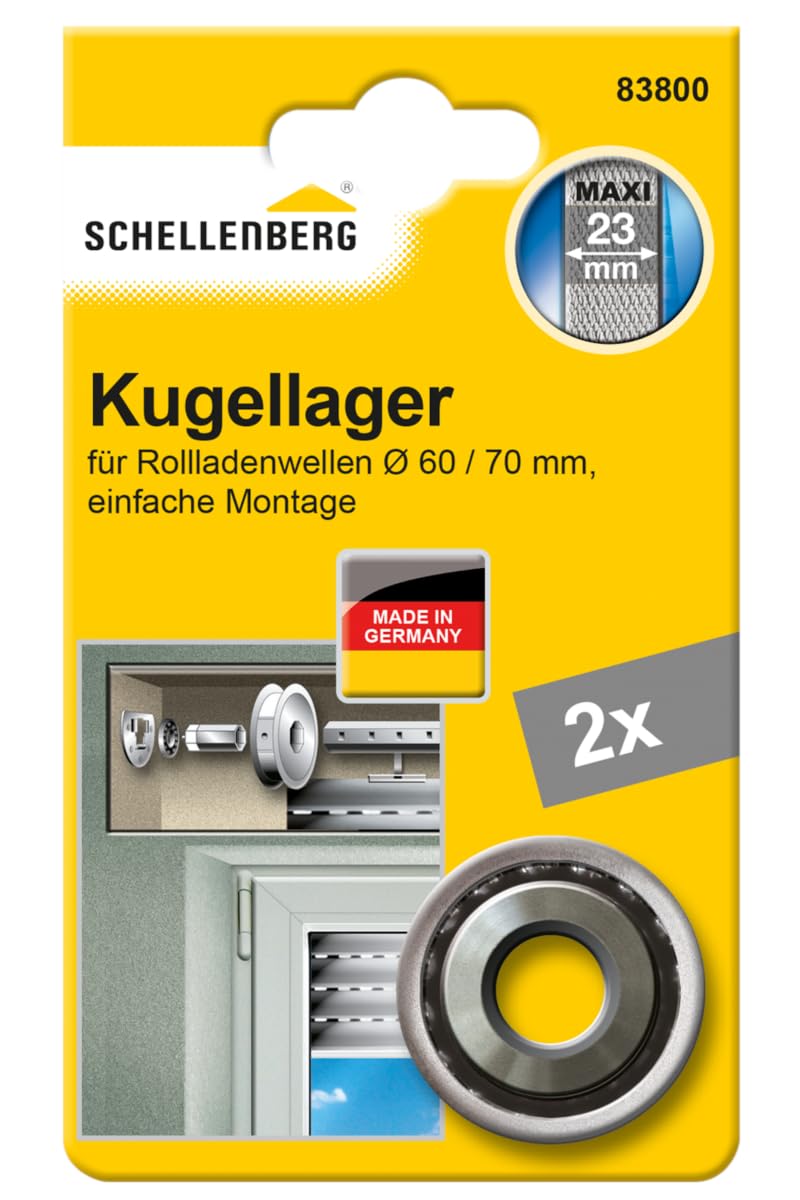 Schellenberg 83800 Ball Bearings Maxi Pack of 2