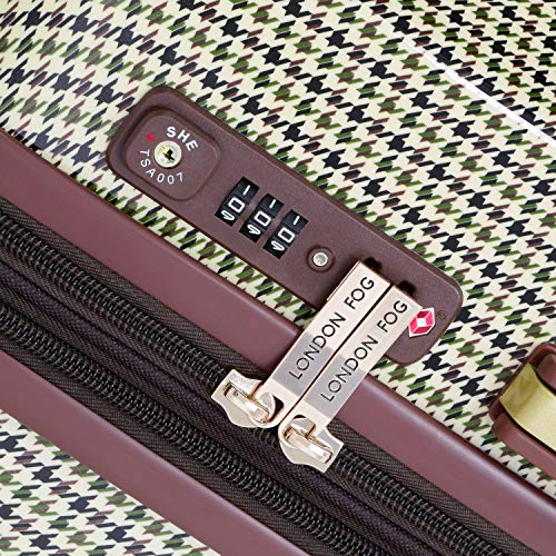 LONDON FOG Cambridge Hardside Expandable Luggage with Spinner Wheels