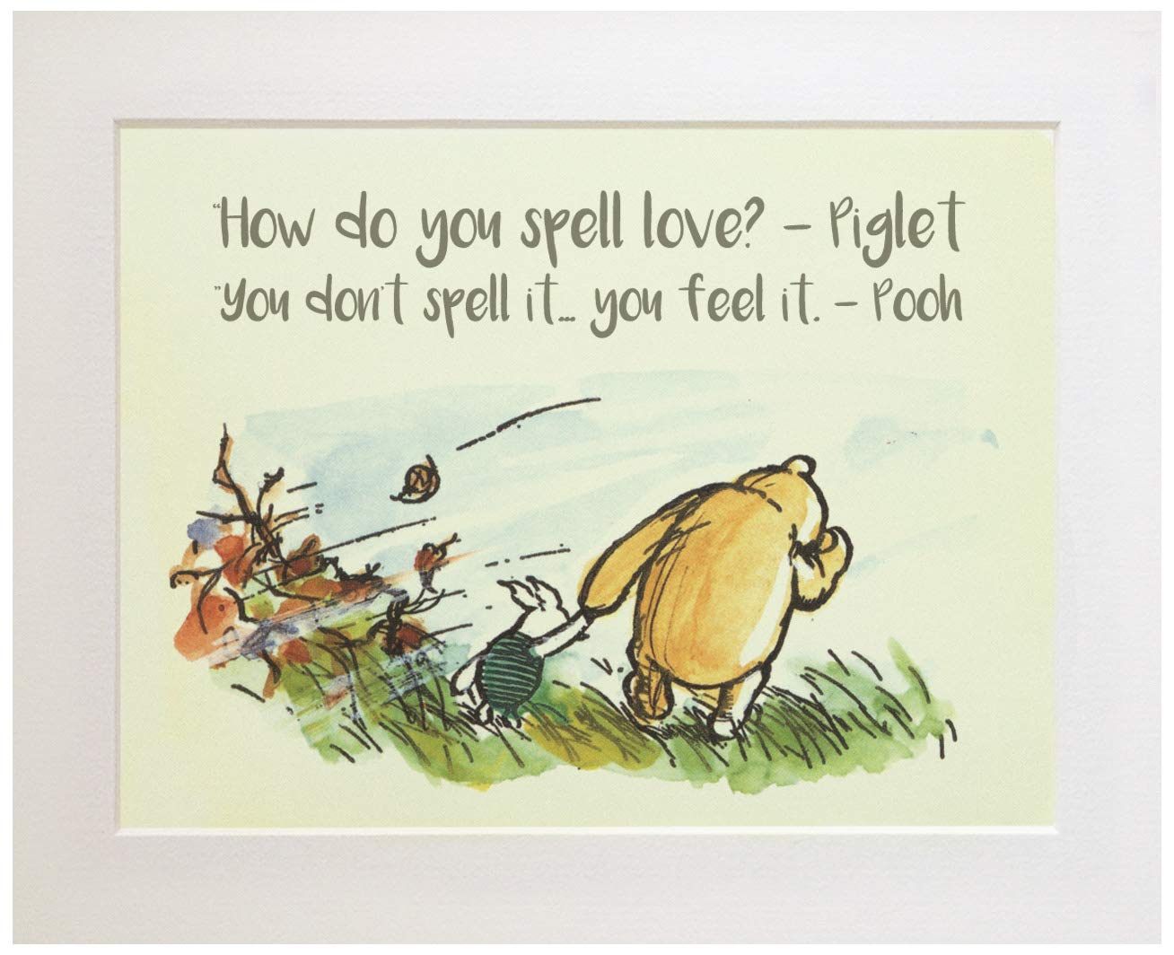 winnie the pooh prints for nursery