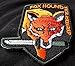 Metal Gear FOX HOUND Special Force Logo Patch 3.5