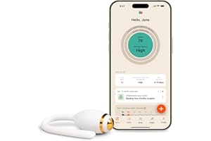 kegg Fertility Tracker + Free Fertility App | Gold | Discover Your Most Fertile Days | No Recurring costs | Predicts Fertile Window | Helps Exercise Pelvic Floor Muscles