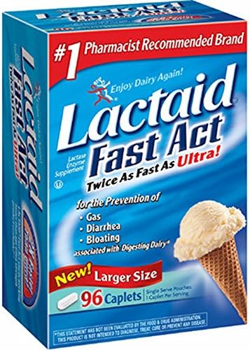 Product of Lactaid Fast Act Lactase Enzyme Supplement, 96 ct. - Digestion &amp; Nausea [Bulk Savings]