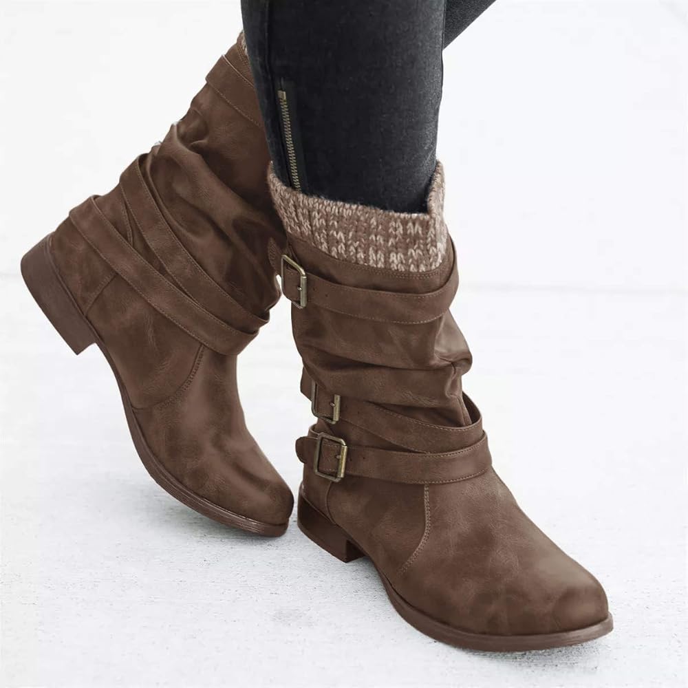 ladies mid calf boots