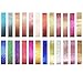 24 Color Professional Pressed Glitter Diamond Mineral Shimmery Glitter Eyeshadow Palette Waterproof & Long-Lasting