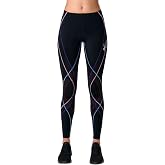 CW-X Women's Endurance Generator Mid Rise Compression Tights, 129809 | Ankle length compression leggings with targeted muscle and joint support for stability and recovery
