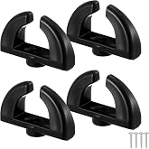 Datanly 4 Pack Boat Windshield Latch for Windshield Fastener Replacement | Black Boat Window Turn Latch for Walk Through Windshields, Hatches &amp; Cabinet Doors, Protect Windows, Block Strong Winds