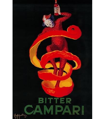 Amazon.com: HUNTINGTON GRAPHICS Bitter Campari by Leonetto