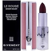 Le Rouge Sheer Velvet Matte Lipstick - N17 Rouge Erable by Givenchy for Women - 0.11 oz Lipstick
