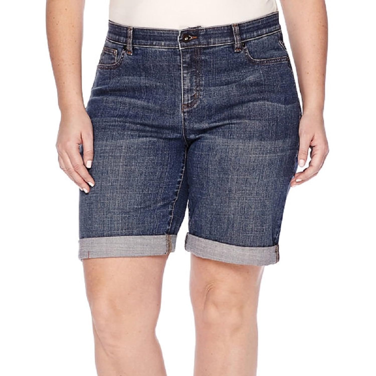 liz claiborne jean shorts
