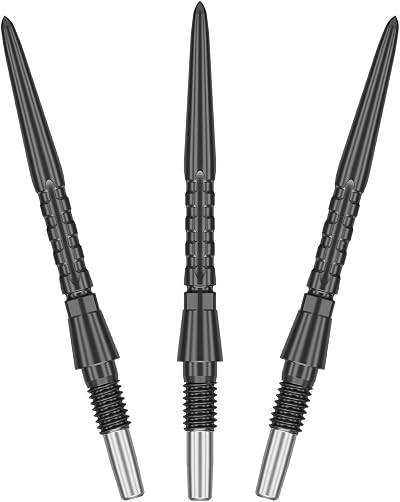 Target Darts Swiss Point Storm Points Surge 26mm Black 3 Pack