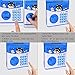 Yoego Kids Money Bank, Electronic Piggy Banks, Great Gift Toy for Kids Children, Paper Auto Scroll Money Saving Music Box Password Coin Bank,Perfect Toy Gifts for Boys Girls (Blue-Dog)