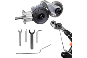 Electric Drill Plate Cutter, T TOVIA Electric Drill Shears, Precision Cutter for Cutting Iron, Steel, Copper, Aluminum, White Sheet (Without Handle)