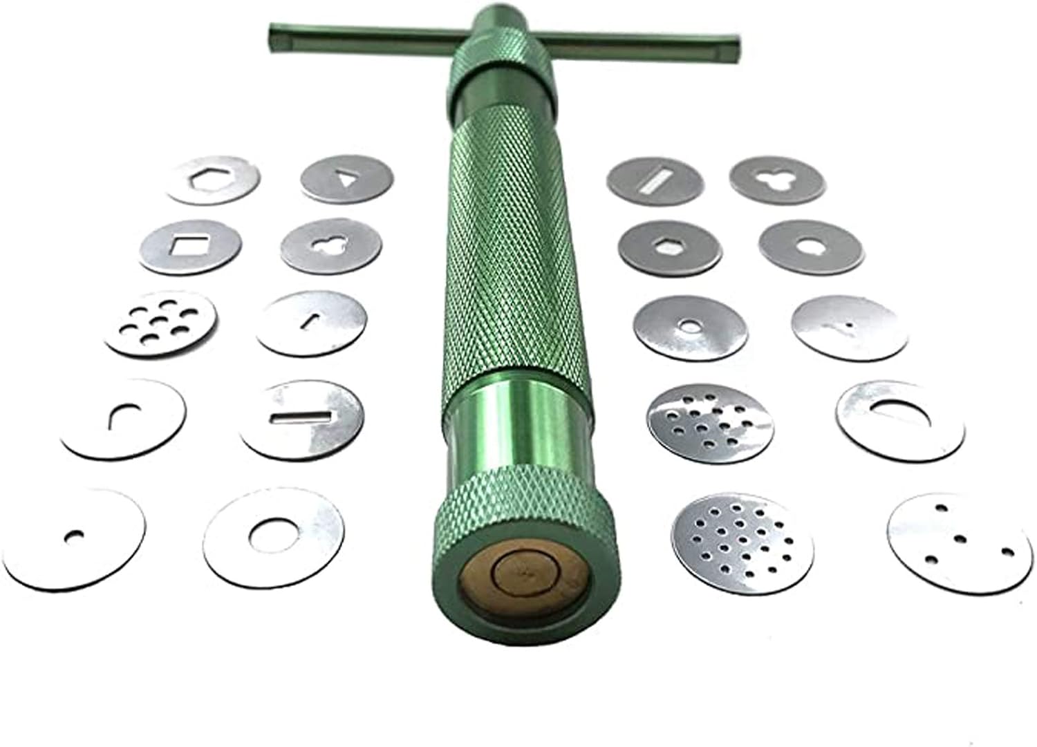 HEVERP Stainless Steel Clay Extruder Sugar Paste Extruder Cake Fondant