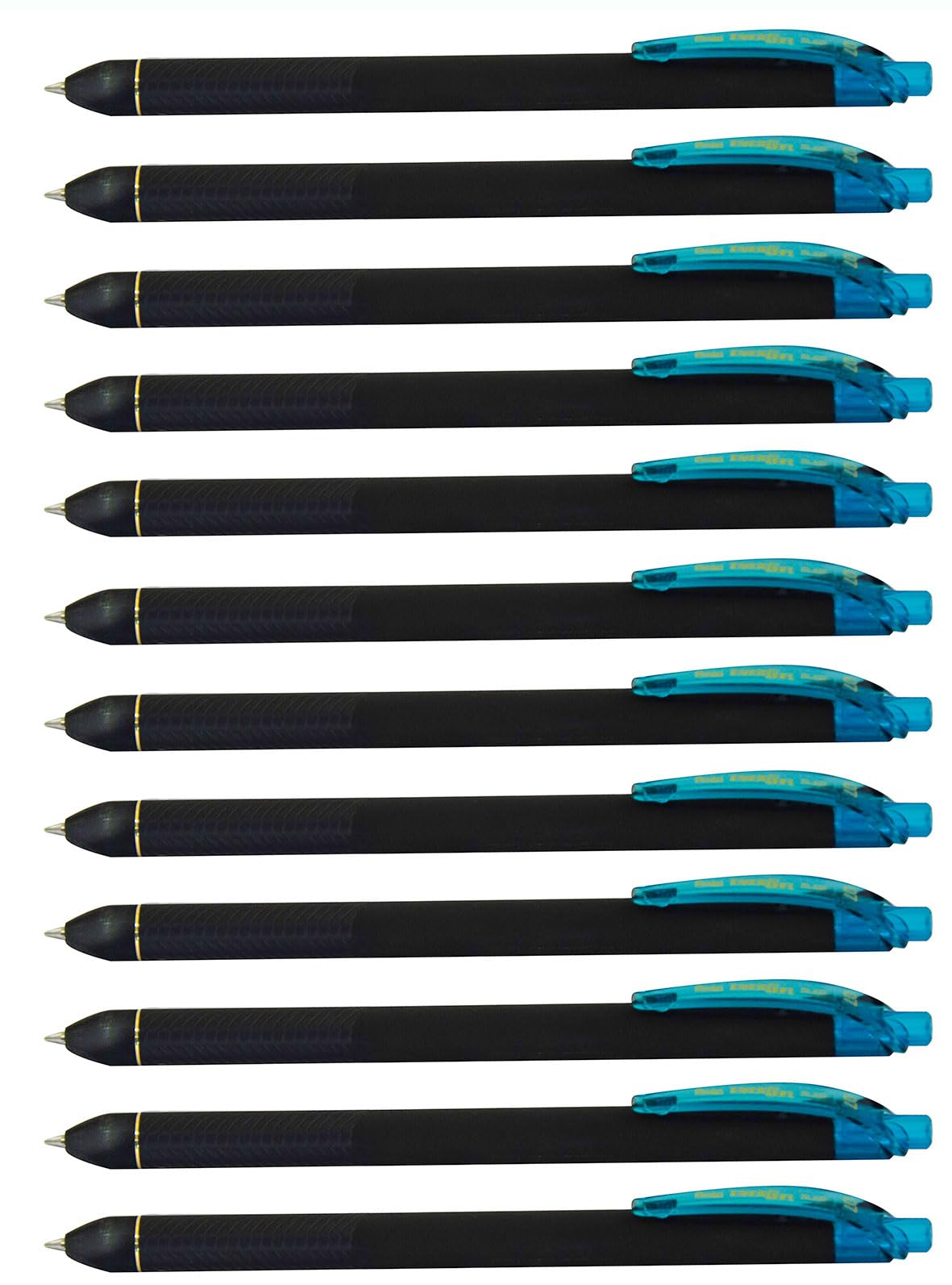 Pentel EnerGel Noir 0.7mm Turquoise - Pack of 12