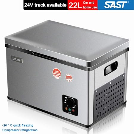 SAST Nevera Portatil 12V Compresor 24V/220-240V Nevera Electrica ...