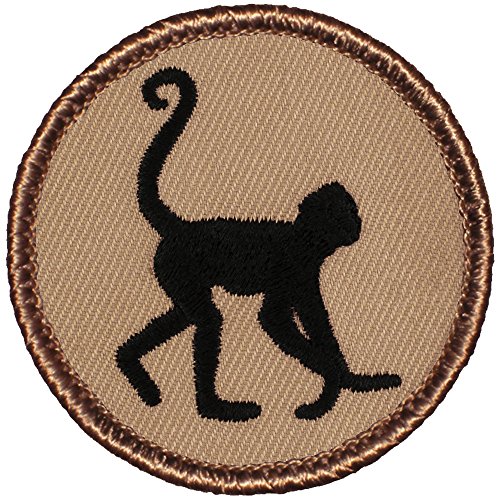 Spider Monkey Silhouette Patrol Patch - 2