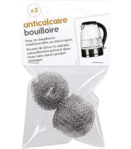 Collecteur De Calcaire Pour Bouilloire En Acier Inoxydable - Anti-Tartre Réutilisable & Écologique | Pour Eau Dure