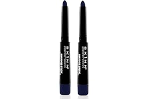 FRANDORA Skinn Cosmetics Smudge Stick for Eyes - Set of 2 Eye Pencils - Royal Indigo (2)