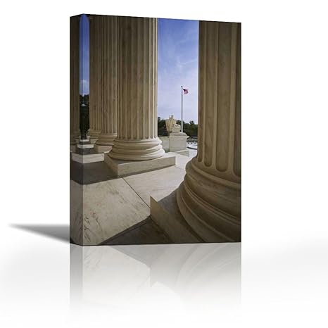 Karmakara Washington Dc Supreme Court Building Fine Art Print