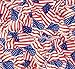 Hydrographic Film - Water Transfer Printing - Hydro Dipping - American Flags - 1 Meter