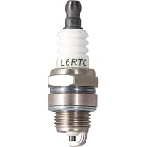 TORCH L6RTC Spark Plug for NGK BPMR6A,Champion 848 863 RCJ7Y RCJ8Y,1PCS | for Champion 848 863 CJ8Y RCJ7Y RCJ8Y, Denso W20MPR-U10, Autolite 2976 XST2976, Brisk PR17Y PR18Y, Motorcycle Spark Plug