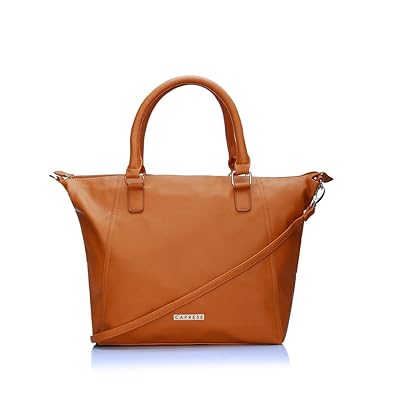 Caprese Miranda Womens Satchel (Tan)