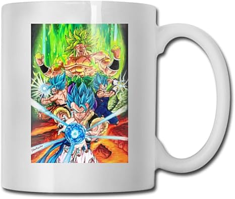 Amazon Co Jp Not Applicable Gragon Ball カップ セラミック マグカップ 白 330ml レンジ対応 大容量 マグカップ 陶器 贈答品 可愛いカップ 両面印刷 誕生日プレゼント ホーム キッチン