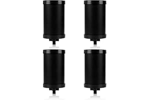 AEWXKT 2387 Pro Water Filter Replacement – 4 Pack, 6Dx3Wx3H Long-Lasting Replacement Elements for Clean & Safe Drinking Water, Easy Installation for Home & Outdoor Use