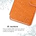 OCASE iPhone 6 Plus Case iPhone 6S Plus Case [Screen Protector Included] Leather Wallet Case [Slim Fit] - for Apple iPhone 6 Plus and 6S Plus Devices - Light Brown