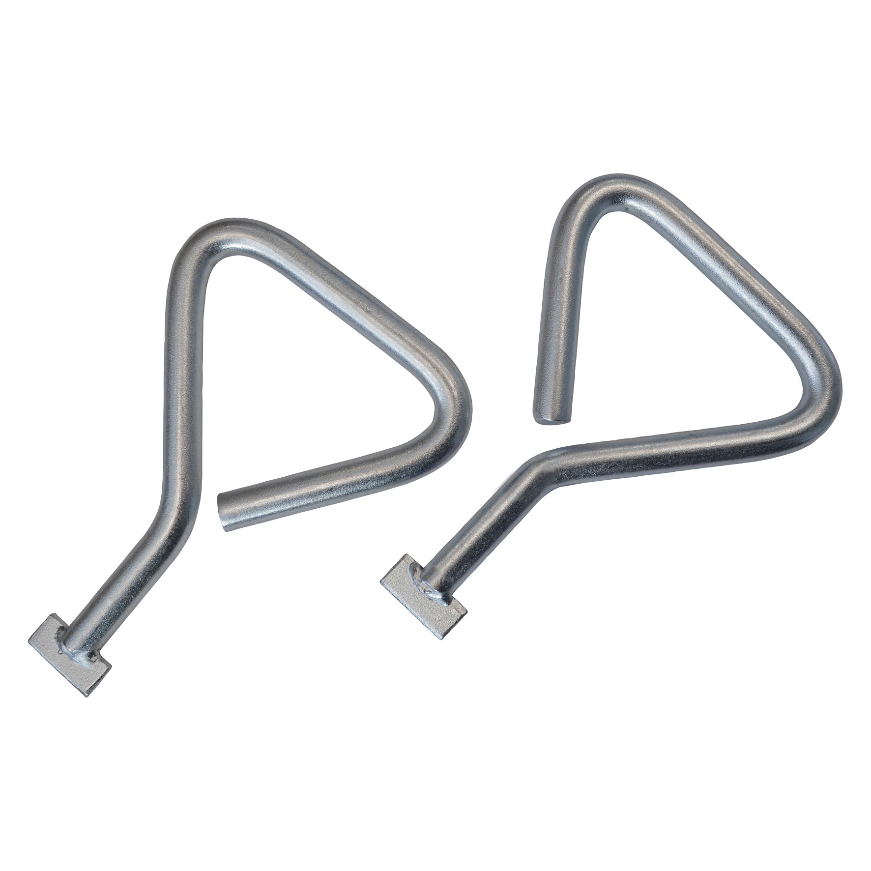 Faithfull Manhole Keys (Pair), T Shape End, Heavy-Duty Zinc Plated - 170mm