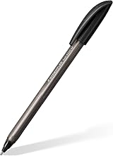 Staedtler 4320 M-9 Rainbow Stick Ballpoint Pen Black Ink Box of 10 view 2