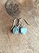 Aquamarine Dangle Earrings Sterling Silver For Women, Aquamarine Earrings Boho, Aquamarine Crystal Earrings, Aquamarine Earrings Drop, Raw Aquamarine Earrings