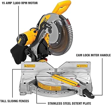 DEWALT DWS716 Miter Saws product image 2
