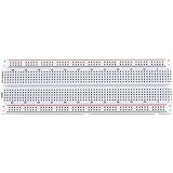 BB830 Solderless Plug-in BreadBoard, 830 tie-Points, 4 Power Rails, 6.5 x 2.2 x 0.3in (165 x 55 x 9mm)