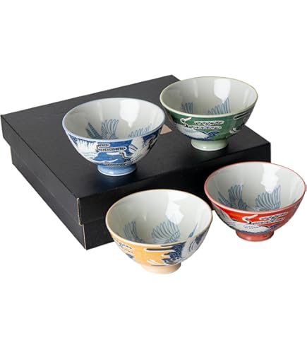 Amazon.com: せともの本舗Set of 10 Mini Bowl, Karatsu Tokusa Tororo