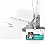 250 Pack-Premium Blank PVC Cards with Slot Punch on