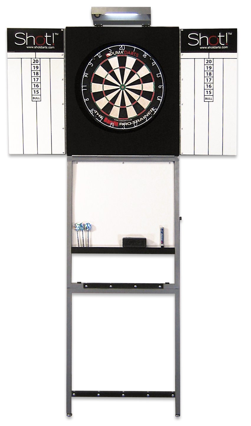 Shot! Darts The Nomad Dartboard Stand Portable Dartboard StandPro