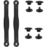 LEEJOPO Heel Strap Replacement with Rivets Compatible with Croc Strap Replacement Men Women Classic Clogs Shoe Repair