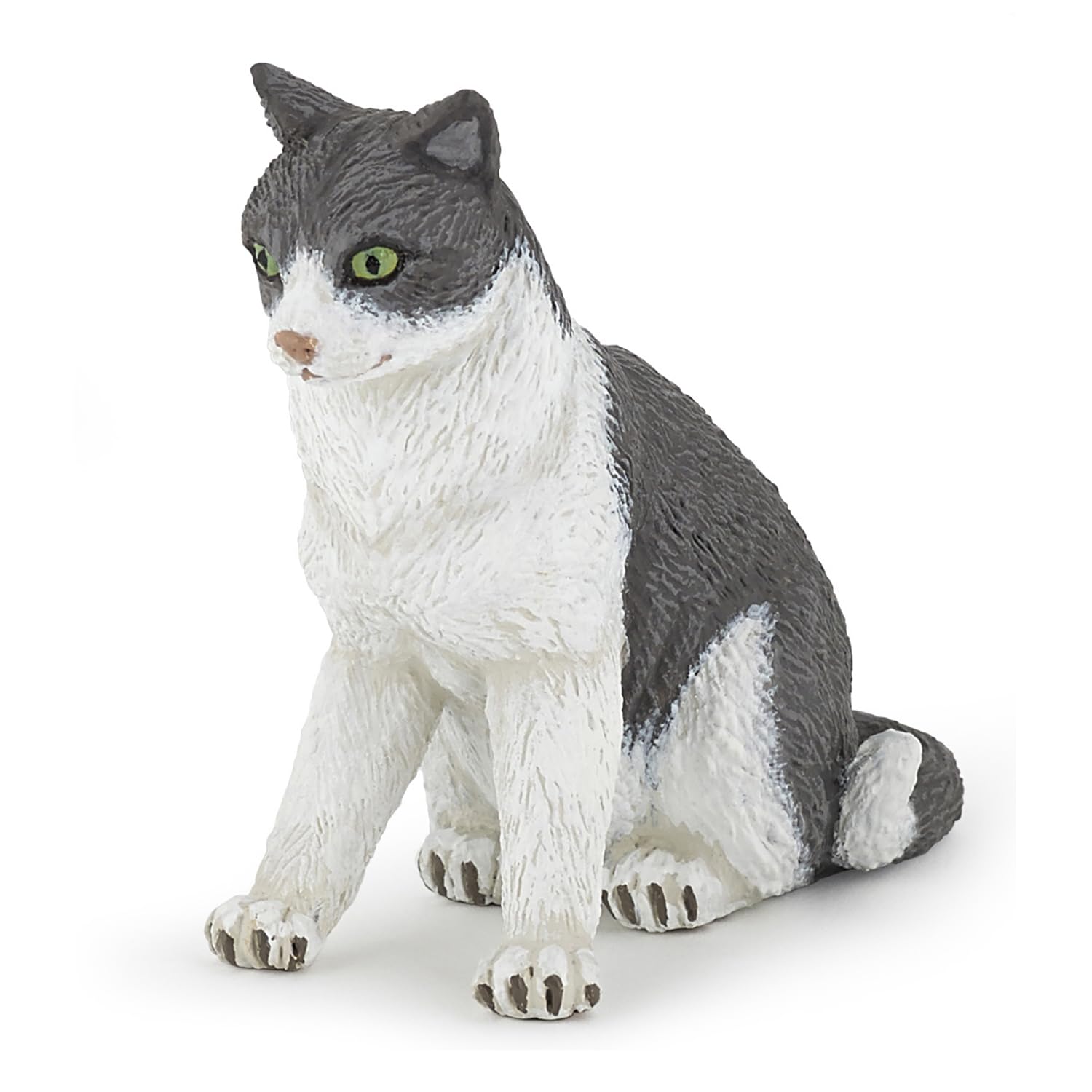 Papo - Realistic Sitting Female Cat Figure - Ages 3+ - Dogs And Cats Collection - Educational Play Pets - Gift Idea Toy for Girls and Boys