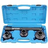 DPTOOL Inner Tie Rod End Removal Tool Kit 30-35mm 35-40mm 40-45mm | Axial Steering Ball Joint Puller Remove Install Tool 1/2" Drive Inner Rod Steering Rack Knuckle Tool for Car Track